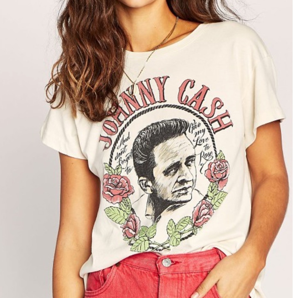 Daydreamer Johnny Cash Love to Rose Tour Tee